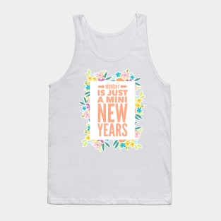 Monday Is Just A Mini New Years Tank Top